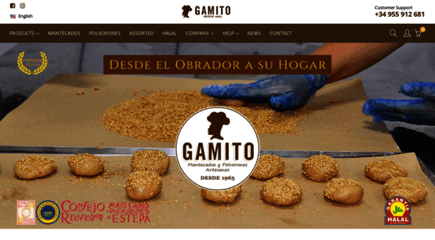 dulces-gamito.com