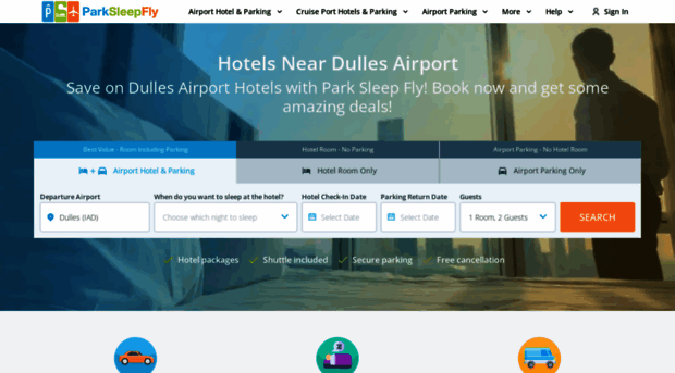 dulles.parksleepfly.com
