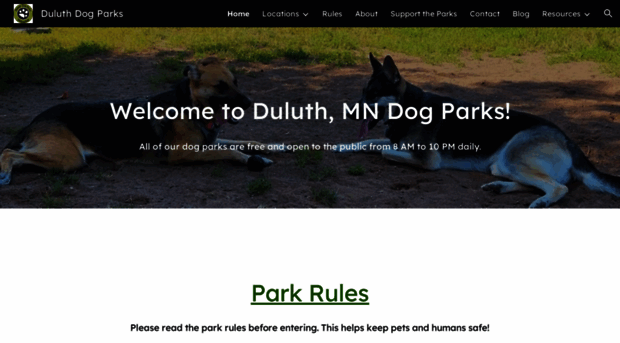 duluthdogparks.com