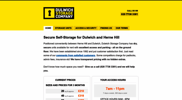 dulwichstorage.co.uk