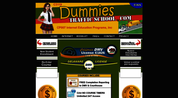 dummiestrafficschool.com