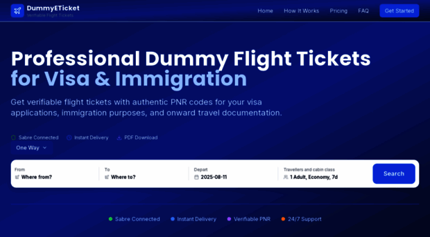 dummyeticket.co.uk