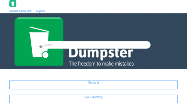 dumpster.zendesk.com