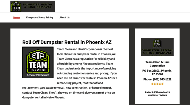 dumpsterrentalphoenix.com