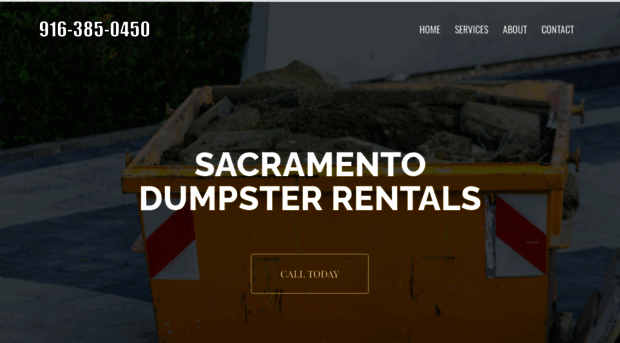 dumpsterrentalssacramento.com