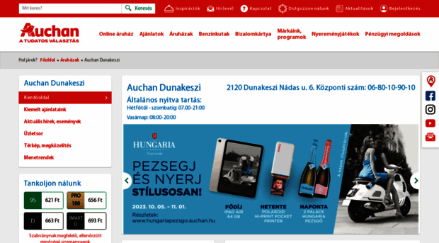 dunakeszi.auchan.hu