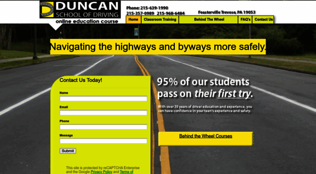 duncanschoolofdriving.com