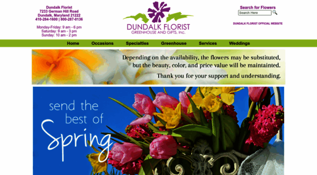 dundalkflorist.com