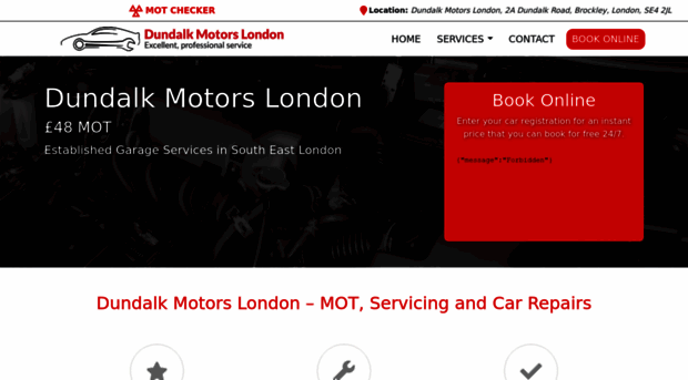 dundalkmotorslondon.com