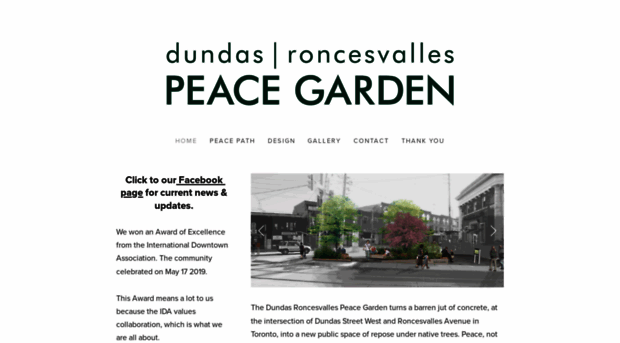 dundasroncesvallespeacegarden.com