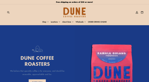 dunecoffeeroasters.com