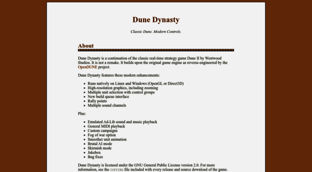 dunedynasty.sourceforge.net