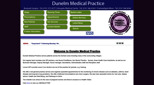 dunelmmedicalpractice.co.uk