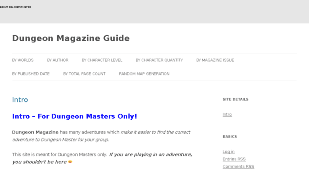 dungeonmagazineguide.com