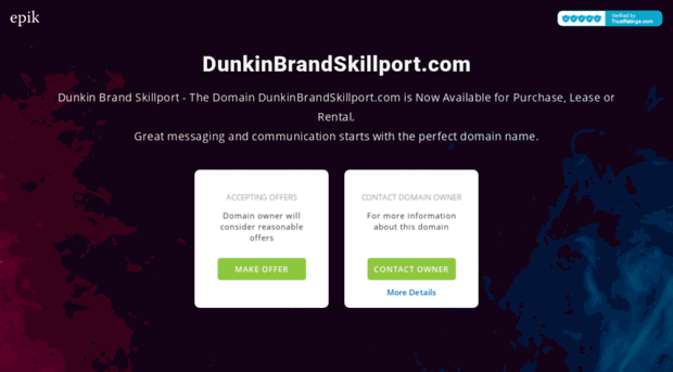 dunkinbrandskillport.com