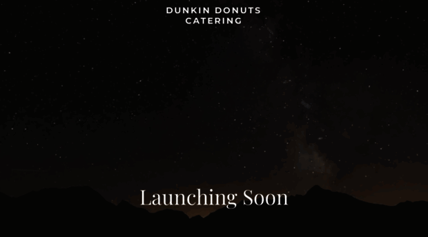 dunkindonutscatering.com