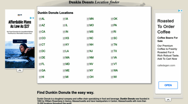 dunkindonutslocationsfinder.com