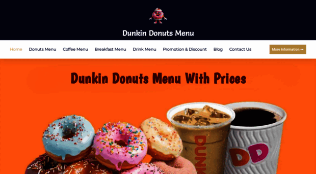dunkindonutsmenu.us