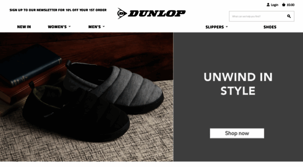 dunlopslippers.co.uk