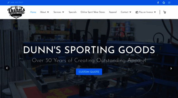 dunnssportinggoods.net