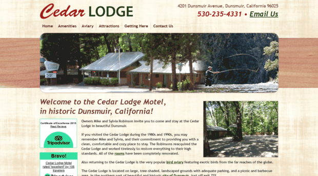 dunsmuircedarlodge.com