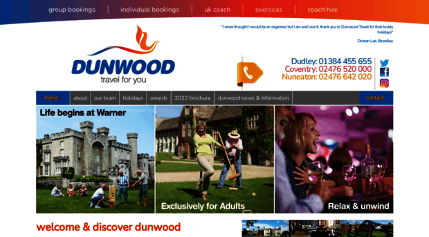 dunwoodtravel.co.uk
