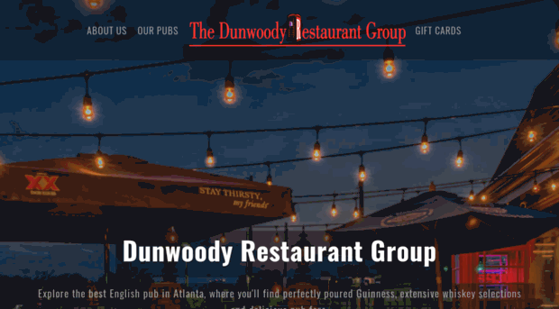 dunwoodyrestaurantgroup.com