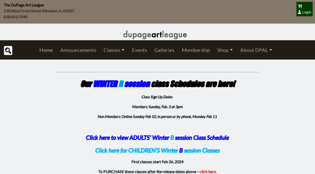 dupageartleague.org