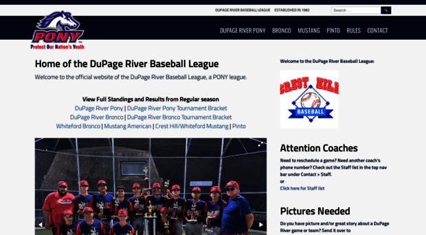 dupageriverbaseball.com