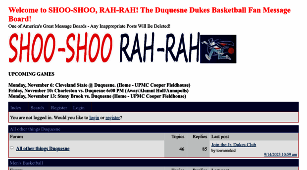 duquesnefans.boardhost.com