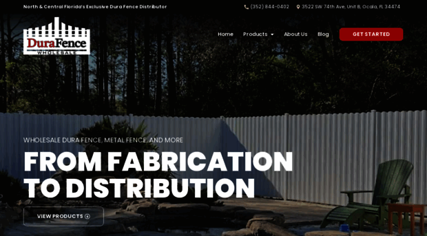 durafencewholesale.com