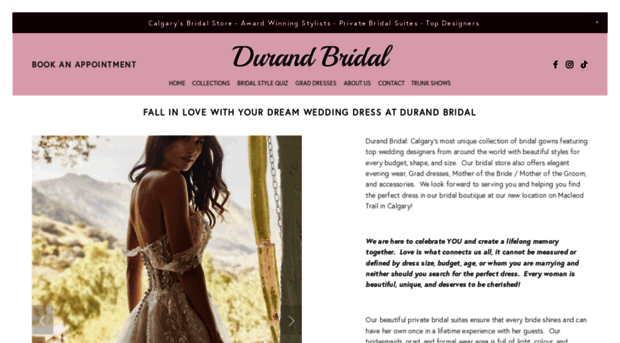 durandbridal.com