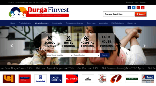 durgafinvest.com