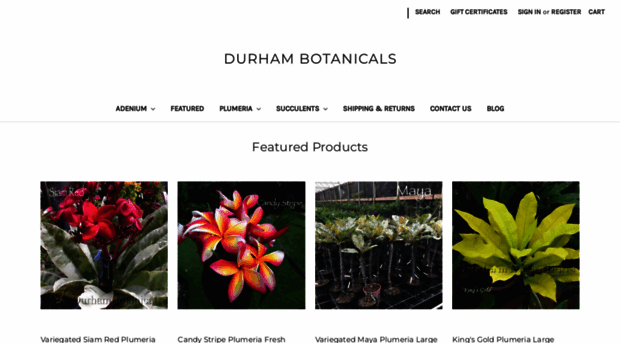 durhambotanicals.com