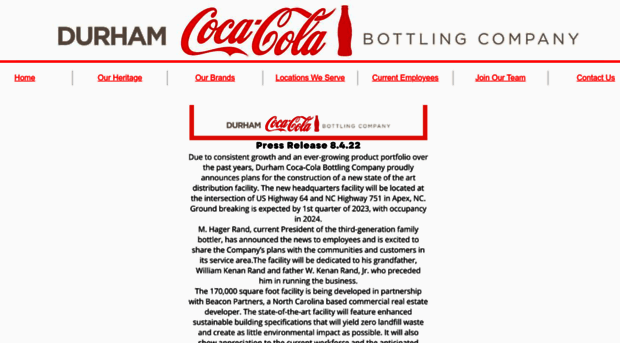 durhamcocacola.com