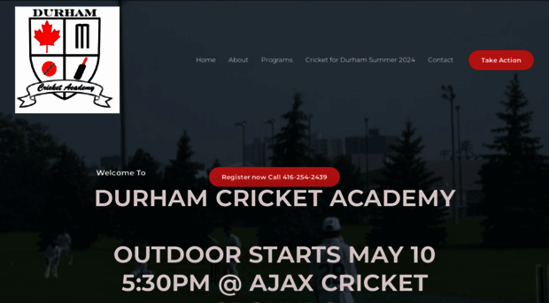 durhamcricketacademy.com