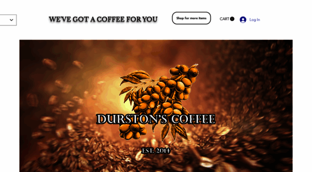 durstonscoffee.com