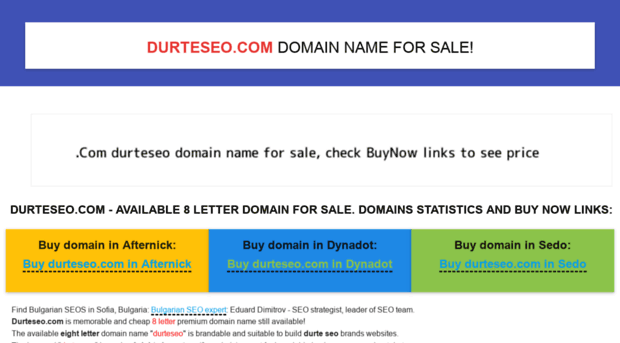 durteseo.com