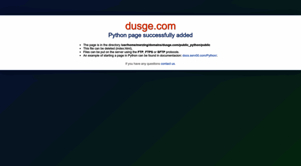 dusge.com