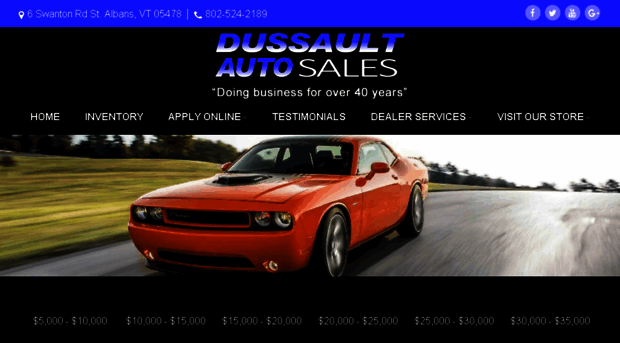 dussaultauto.com