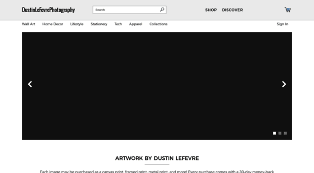 dustin-lefevre.artistwebsites.com