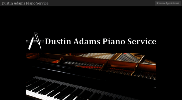 dustinadamspianoservice.com