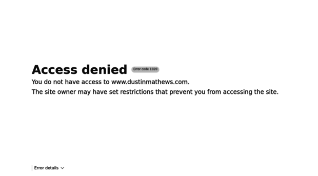 dustinmathews.com