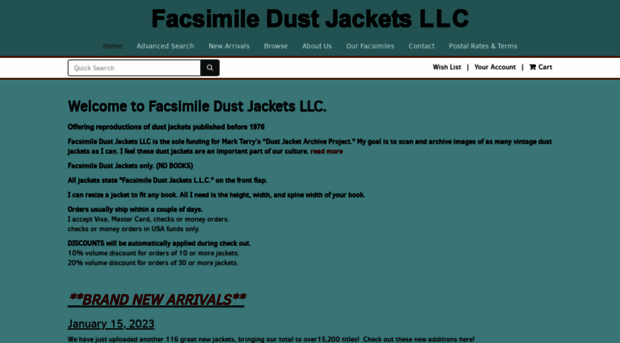 dustjackets.com