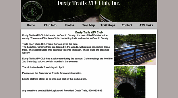 dustytrailsatvclub.com