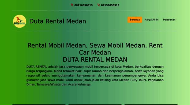 dutarentalmedan.com