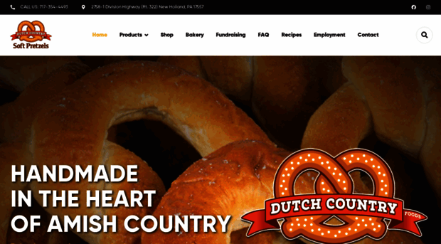 dutchcountrysoftpretzels.com