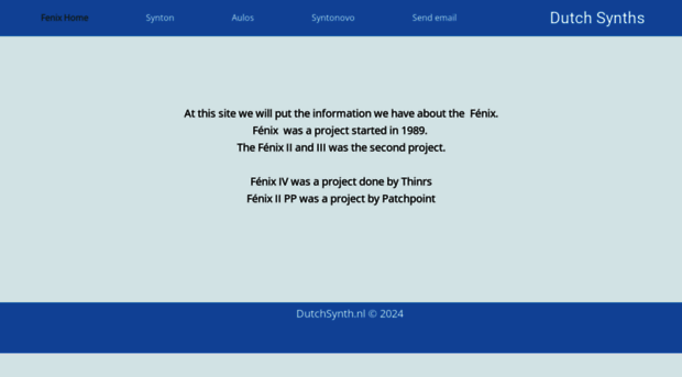 dutchsynth.nl