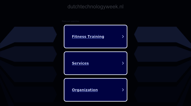 dutchtechnologyweek.nl