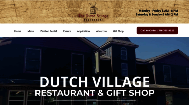 dutchvillagerestaurant.net